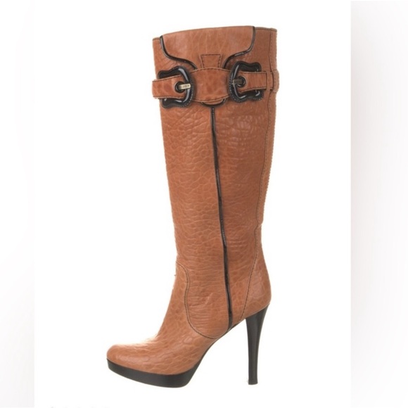 Fendi Leather Boots Womens Size 9 (IT 39) - Picture 1 of 5